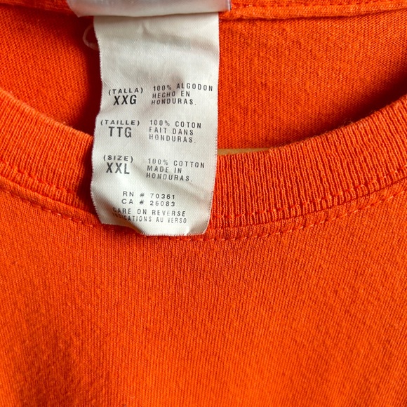 Disney Mickey and Friends Wizard Character Spell Out Orange T Shirt XXL - Picture 4 of 6